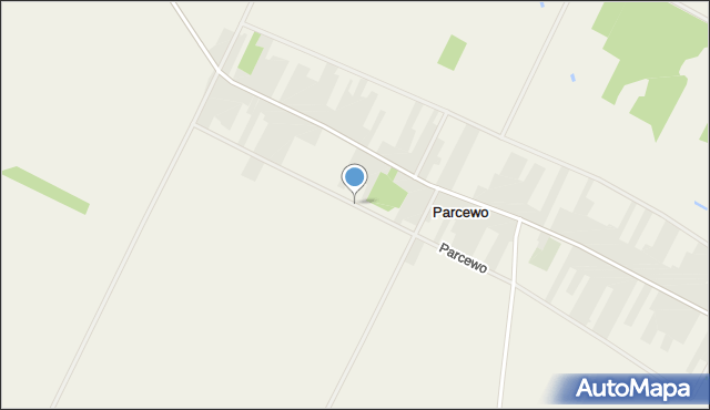 Parcewo gmina Bielsk Podlaski, Parcewo, mapa Parcewo gmina Bielsk Podlaski