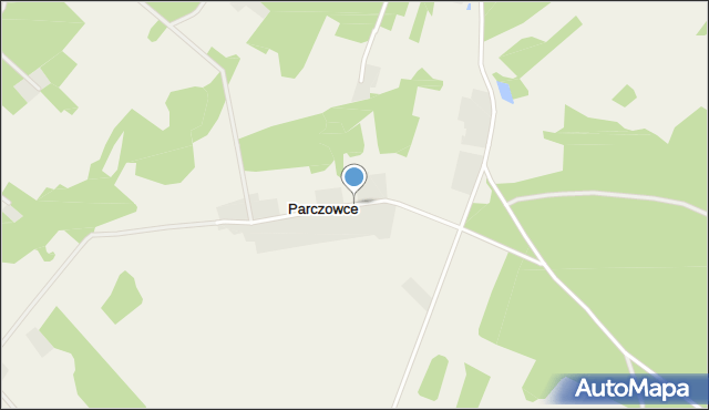 Parczowce, Parczowce, mapa Parczowce