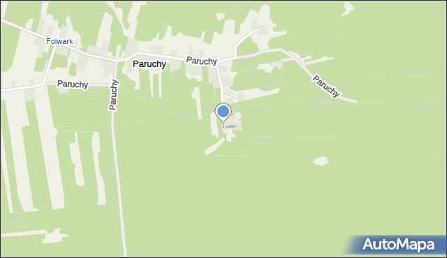 Paruchy, Paruchy, mapa Paruchy