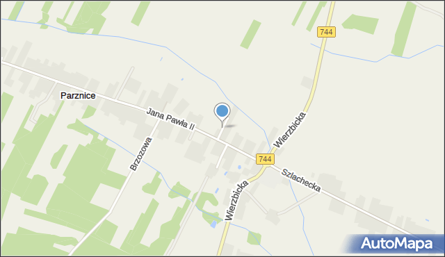 Parznice, Parznice, mapa Parznice