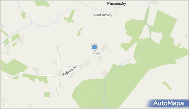 Paśmiechy, Paśmiechy, mapa Paśmiechy