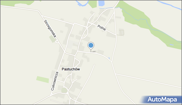 Pastuchów, Pastuchów, mapa Pastuchów