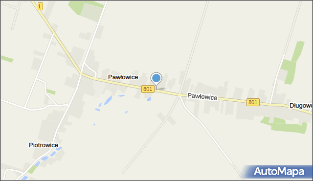 Pawłowice gmina Stężyca, Pawłowice, mapa Pawłowice gmina Stężyca
