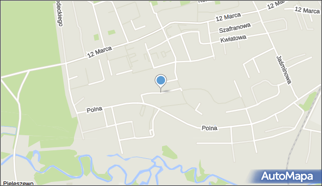 Reda, Paderewskiego Ignacego Jana, mapa Reda