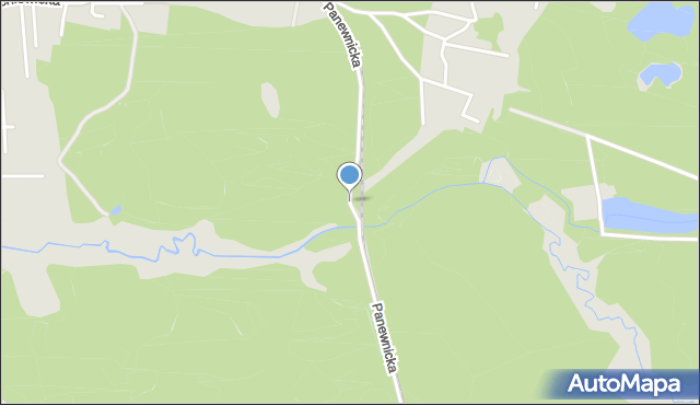 Ruda Śląska, Panewnicka, mapa Rudy Śląskiej