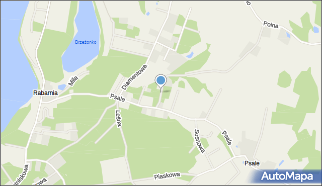 Kamień gmina Szemud, Perłowa, mapa Kamień gmina Szemud