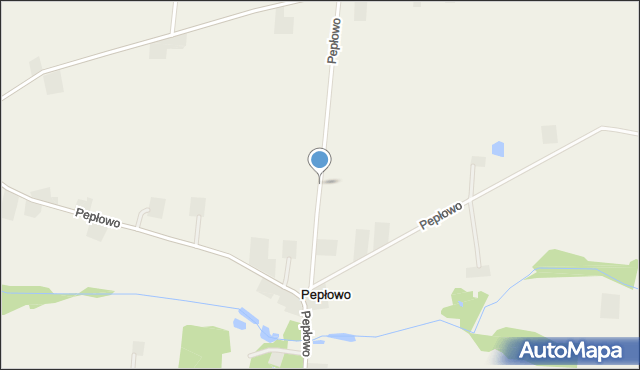 Pepłowo gmina Bodzanów, Pepłowo, mapa Pepłowo gmina Bodzanów