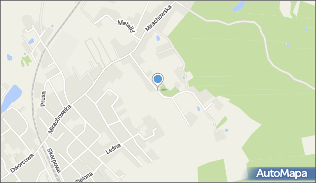 Sierakowice powiat kartuski, Peplińskiego Antoniego, ks., mapa Sierakowice powiat kartuski