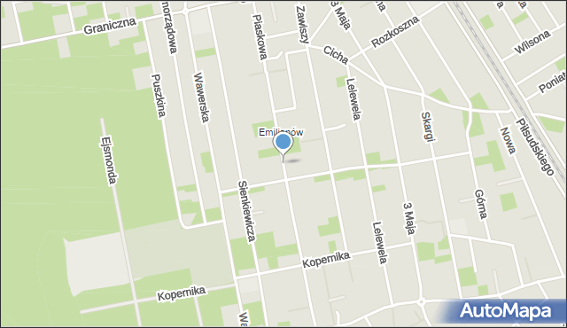 Józefów powiat otwocki, Piaskowa, mapa Józefów powiat otwocki