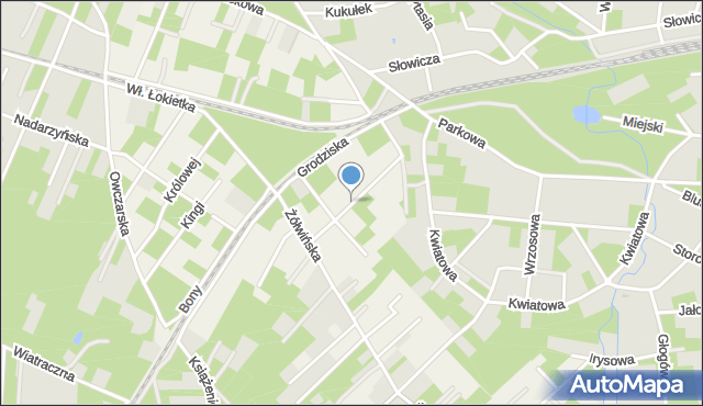 Owczarnia gmina Brwinów, Piastowska, mapa Owczarnia gmina Brwinów