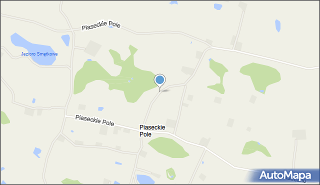 Piaseczno gmina Gniew, Piaseckie Pole, mapa Piaseczno gmina Gniew