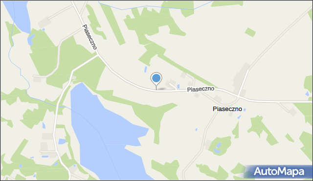 Piaseczno gmina Wielgie, Piaseczno, mapa Piaseczno gmina Wielgie