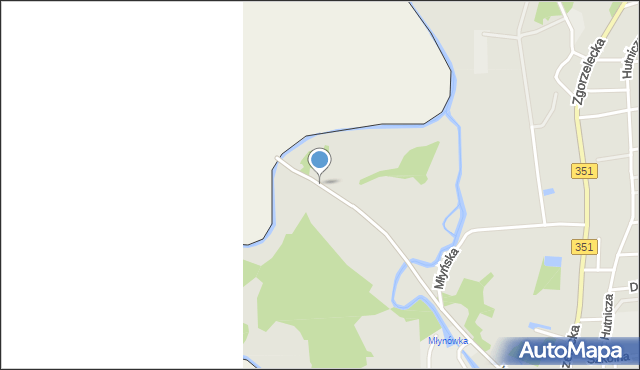 Pieńsk, Pieńsk-Deschka, mapa Pieńsk