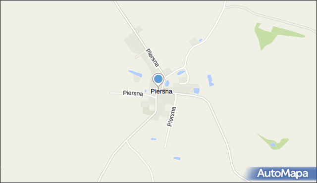 Piersna, Piersna, mapa Piersna