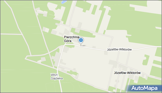 Pierzchnia Góra, Pierzchnia Góra, mapa Pierzchnia Góra