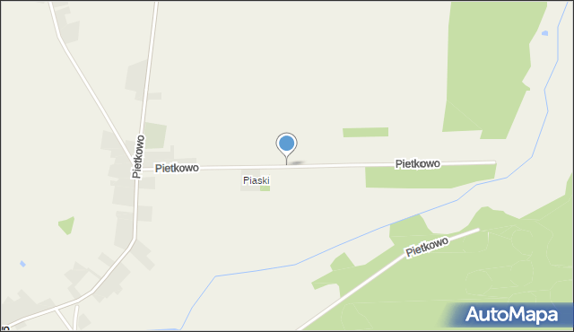 Pietkowo, Pietkowo, mapa Pietkowo