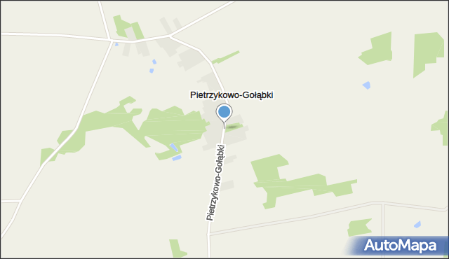 Pietrzykowo-Gołąbki, Pietrzykowo-Gołąbki, mapa Pietrzykowo-Gołąbki