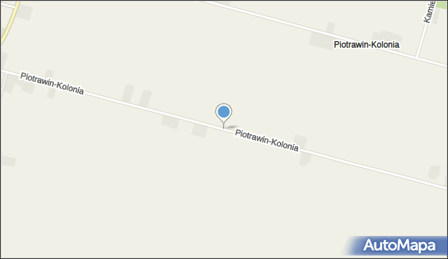 Piotrawin-Kolonia, Piotrawin-Kolonia, mapa Piotrawin-Kolonia