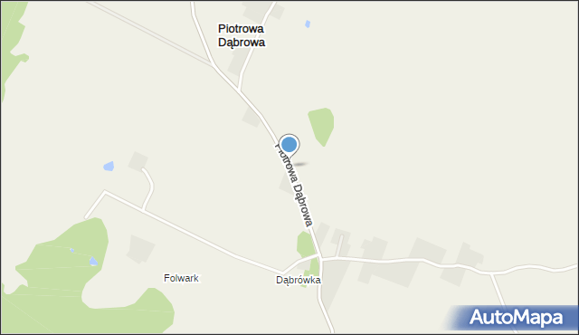 Piotrowa Dąbrowa, Piotrowa Dąbrowa, mapa Piotrowa Dąbrowa
