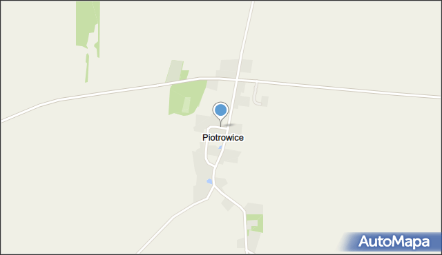 Piotrowice gmina Dygowo, Piotrowice, mapa Piotrowice gmina Dygowo