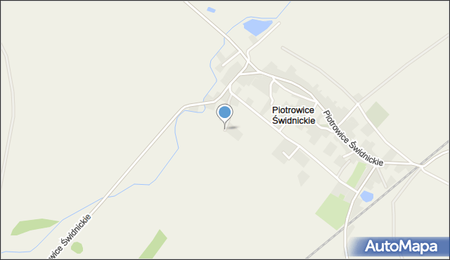 Piotrowice Świdnickie, Piotrowice Świdnickie, mapa Piotrowice Świdnickie