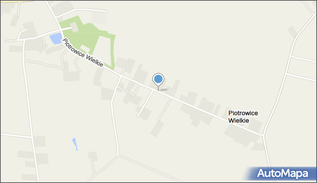 Piotrowice Wielkie, Piotrowice Wielkie, mapa Piotrowice Wielkie
