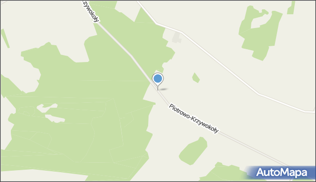 Piotrowo-Krzywokoły, Piotrowo-Krzywokoły, mapa Piotrowo-Krzywokoły