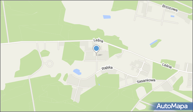 Płoty gmina Czerwieńsk, Piękna, mapa Płoty gmina Czerwieńsk
