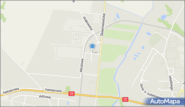 Rawa Mazowiecka, Piekarska, mapa Rawa Mazowiecka