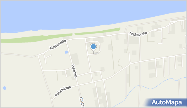 Sarbinowo gmina Mielno, Piaskowa, mapa Sarbinowo gmina Mielno