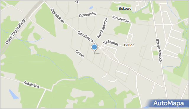 Szczecin, Piotrusia Pana, mapa Szczecina