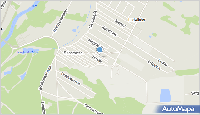 Tomaszów Mazowiecki, Piotra, mapa Tomaszów Mazowiecki