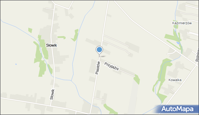 Żelisławice gmina Siewierz, Piastów, mapa Żelisławice gmina Siewierz