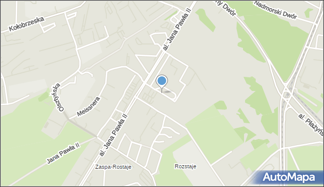 Gdańsk, Plac Trzeciego Tysiąclecia, mapa Gdańska