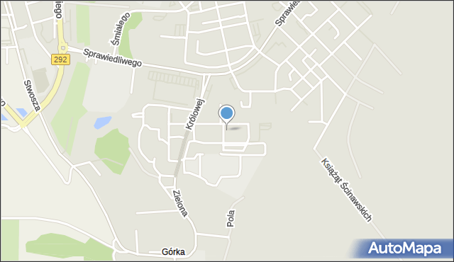 Głogów, Plac Mieszka I, mapa Głogów