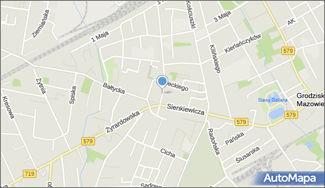 Grodzisk Mazowiecki, Plac Wolności, mapa Grodzisk Mazowiecki