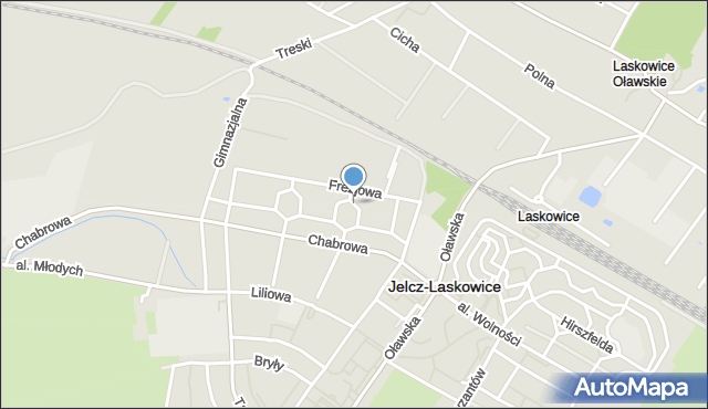 Jelcz-Laskowice, Plac Słonecznikowy, mapa Jelcz-Laskowice