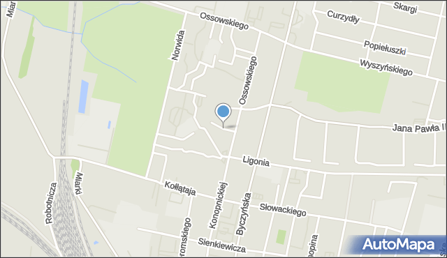Kluczbork, Plac Konstytucji 3 Maja, mapa Kluczbork