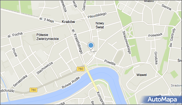 plac kossaka kraków mapa Kossaka Juliusza Kraków (Kraków Śródmieście), Plac, 31 106