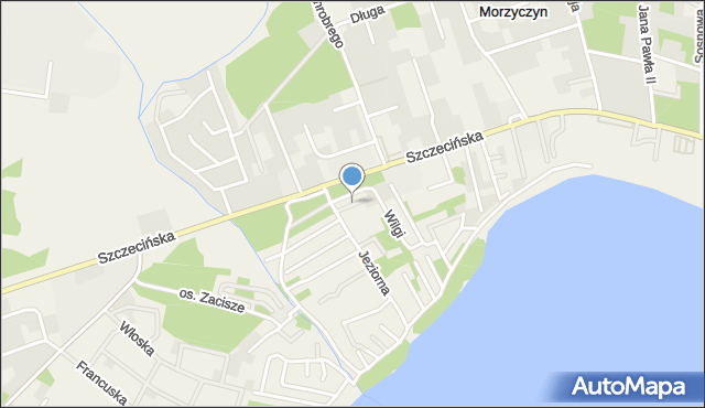 Morzyczyn gmina Kobylanka, Pliszki, mapa Morzyczyn gmina Kobylanka