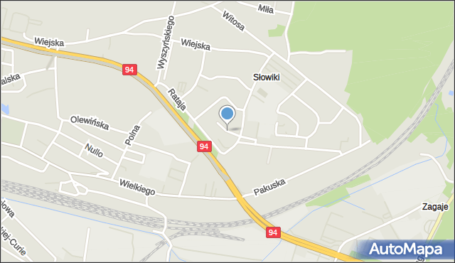 Olkusz, Plac Konstytucji 3 Maja, mapa Olkusz