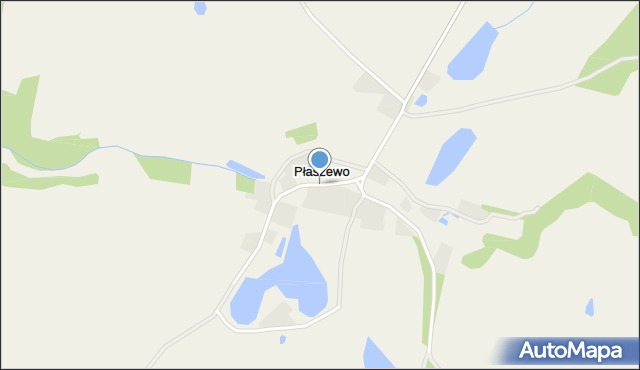 Płaszewo, Płaszewo, mapa Płaszewo