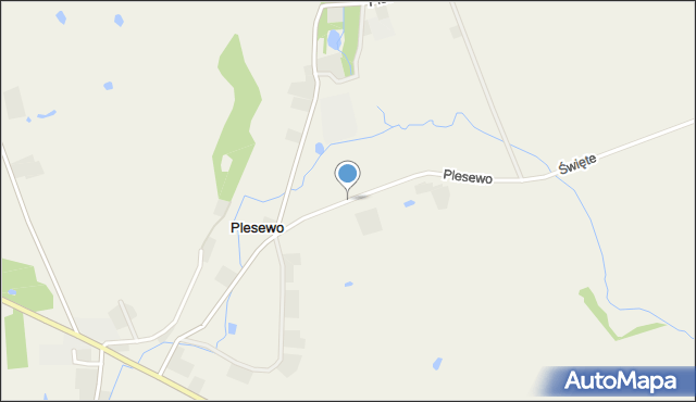 Plesewo, Plesewo, mapa Plesewo