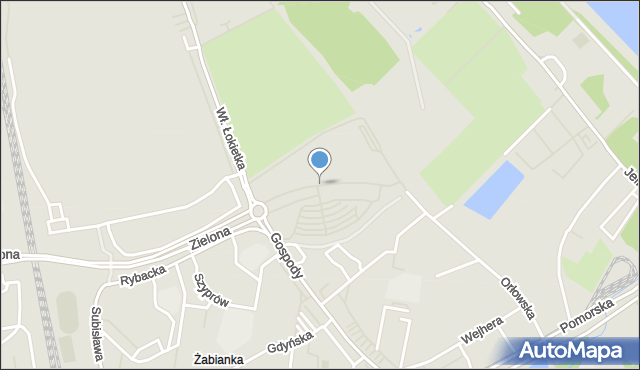 Sopot, Plac Dwóch Miast, mapa Sopotu