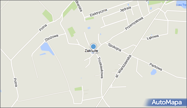 Tarnobrzeg, Plac Ludowy, mapa Tarnobrzegu