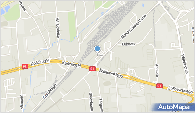 Toruń, Plac Skarbka Fryderyka, mapa Torunia