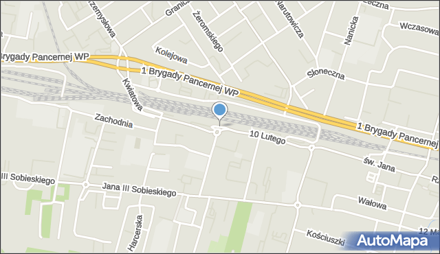 Wejherowo, Plac Piłsudskiego Józefa, marsz., mapa Wejherowo
