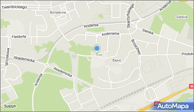 Bydgoszcz, Porazińskiej Janiny, mapa Bydgoszczy