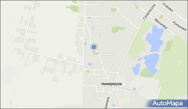 Chełm, Podhalańska, mapa Chełma