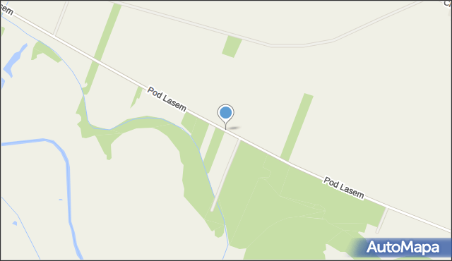 Franciszkowo gmina Żuromin, Pod Lasem, mapa Franciszkowo gmina Żuromin